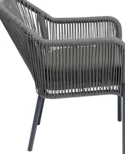 KARE24.se Karmstol Wave - Grå Stol med Armstöd - KARE Design New