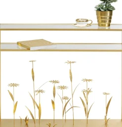 KARE24.se Konsolbord Flower Meadow Guld 100cm - KARE Design Clearance