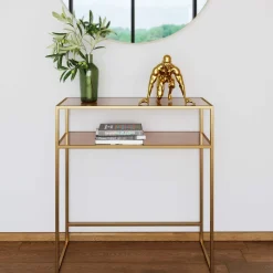 KARE24.se Konsolbord Loft - Guld, 85x30cm - KARE Design Online