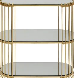 KARE24.se Konsolbord Wire - Mässing, 81x78cm - KARE Design