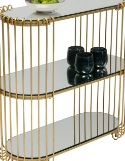 KARE24.se Konsolbord Wire - Mässing, 81x78cm - KARE Design