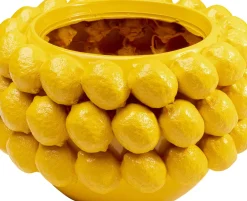 KARE24.se Kruka Lemon Juice - Dekor Citron, 22cm - KARE Design