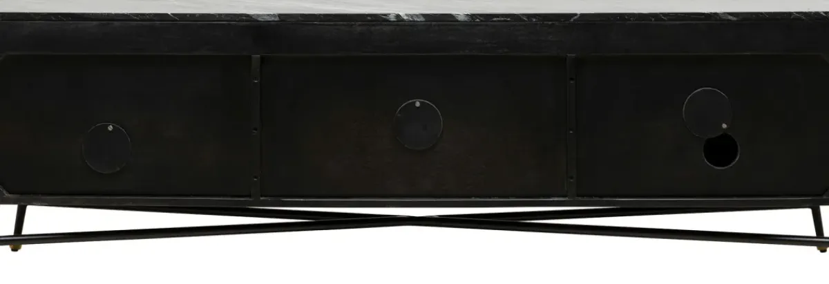 KARE24.se Lågskåp - Tv-bänk Catalina - Mörkt trä, 170x50cm - KARE Design Discount