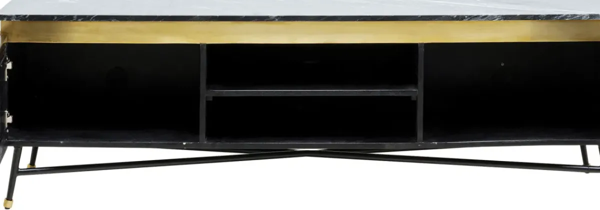 KARE24.se Lågskåp - Tv-bänk Catalina - Mörkt trä, 170x50cm - KARE Design Discount