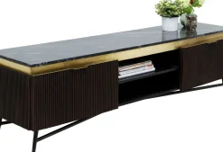 KARE24.se Lågskåp - Tv-bänk Catalina - Mörkt trä, 170x50cm - KARE Design Discount