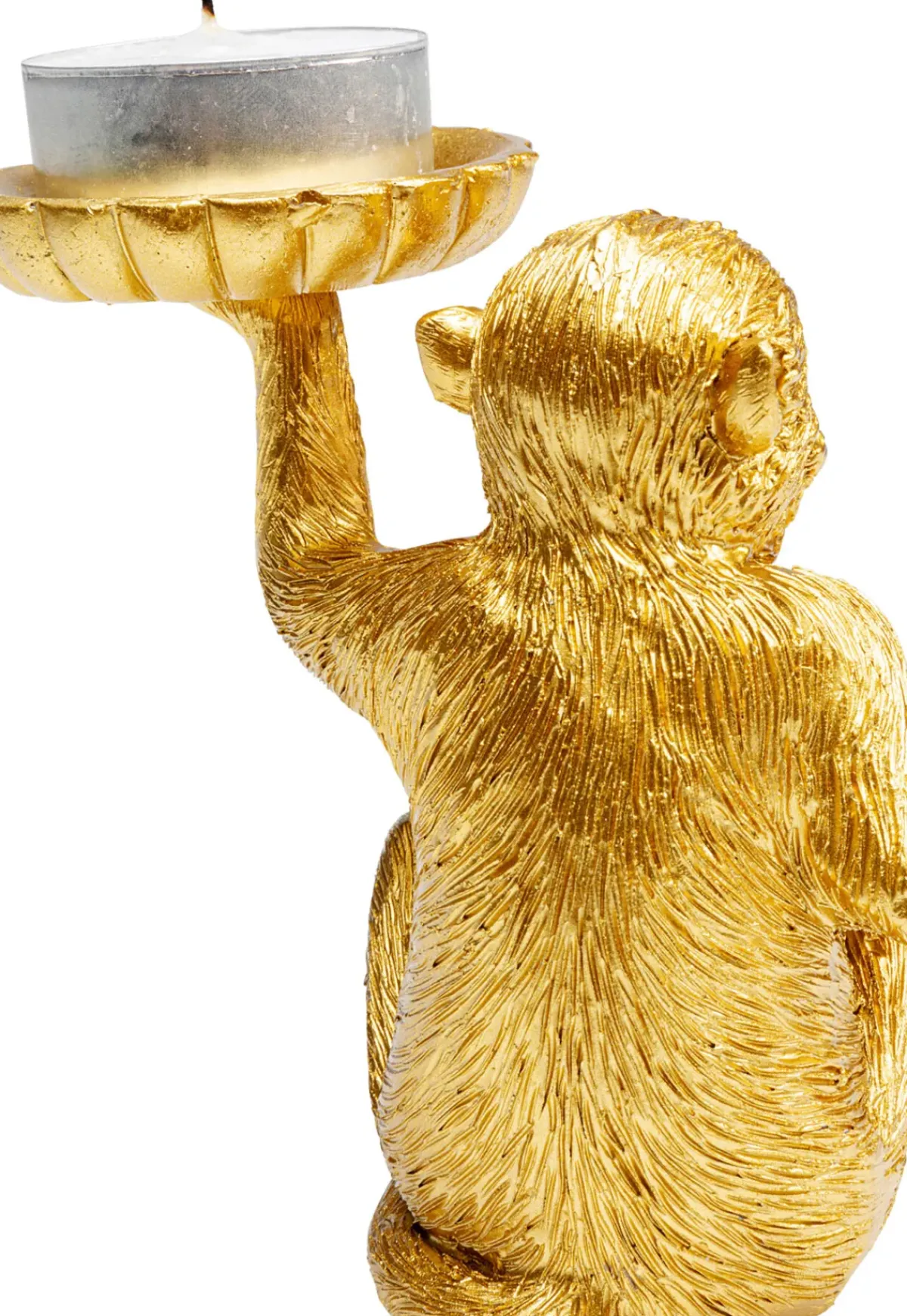 KARE24.se Ljushållare Monkey - Guld, 11cm - KARE Design Best
