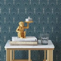 KARE24.se Ljushållare Monkey - Guld, 11cm - KARE Design Best