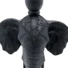 KARE24.se Ljusstake Elephant Head - Svart Elefant, 36cm - KARE Design Hot