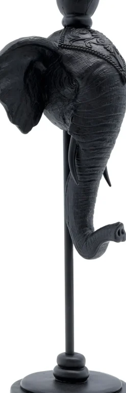 KARE24.se Ljusstake Elephant Head - Svart Elefant, 36cm - KARE Design Hot