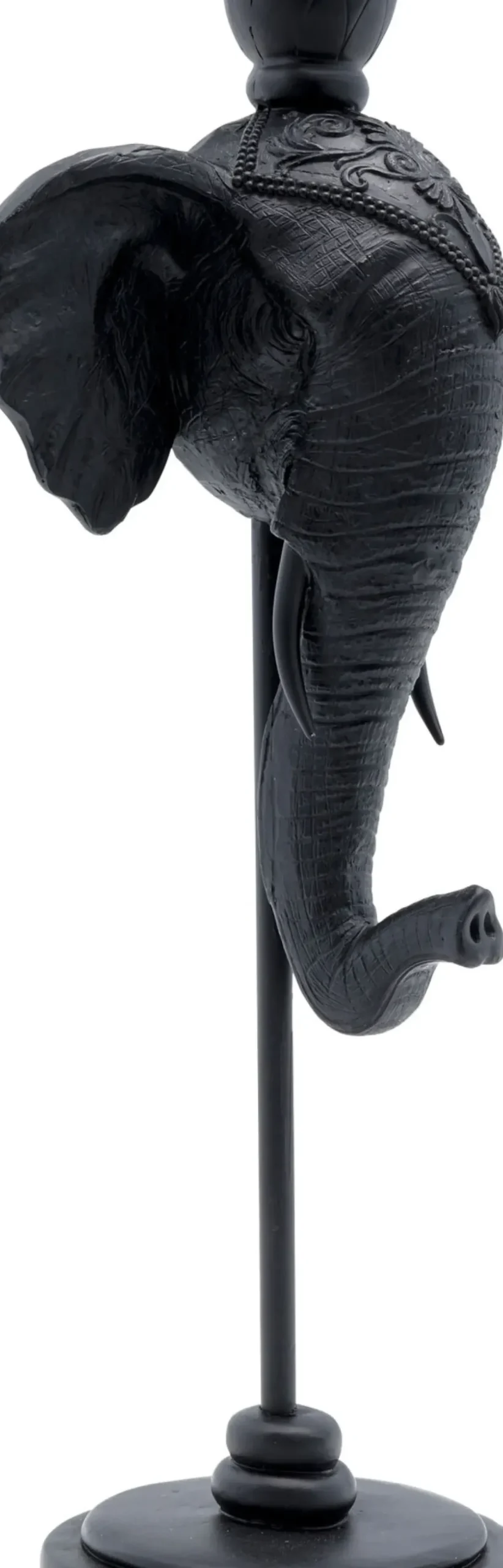 KARE24.se Ljusstake Elephant Head - Svart Elefant, 36cm - KARE Design Hot