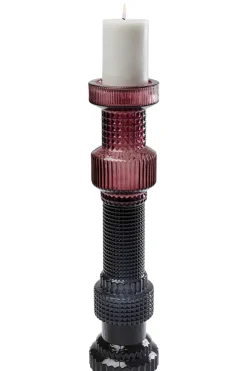 KARE24.se Ljusstake Marvelous Duo - Rosa, Grå, 49cm - KARE Design Clearance