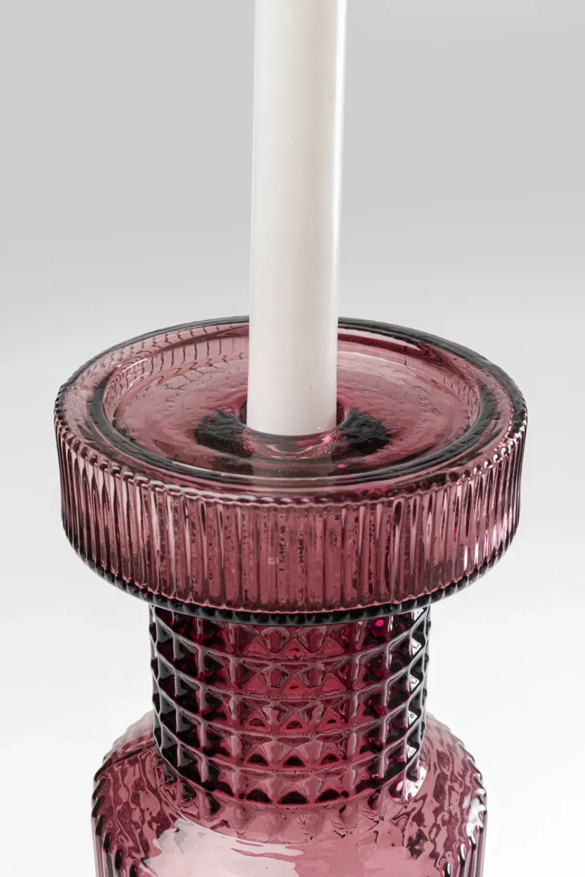 KARE24.se Ljusstake Marvelous Duo - Rosa, Grå, 49cm - KARE Design Clearance