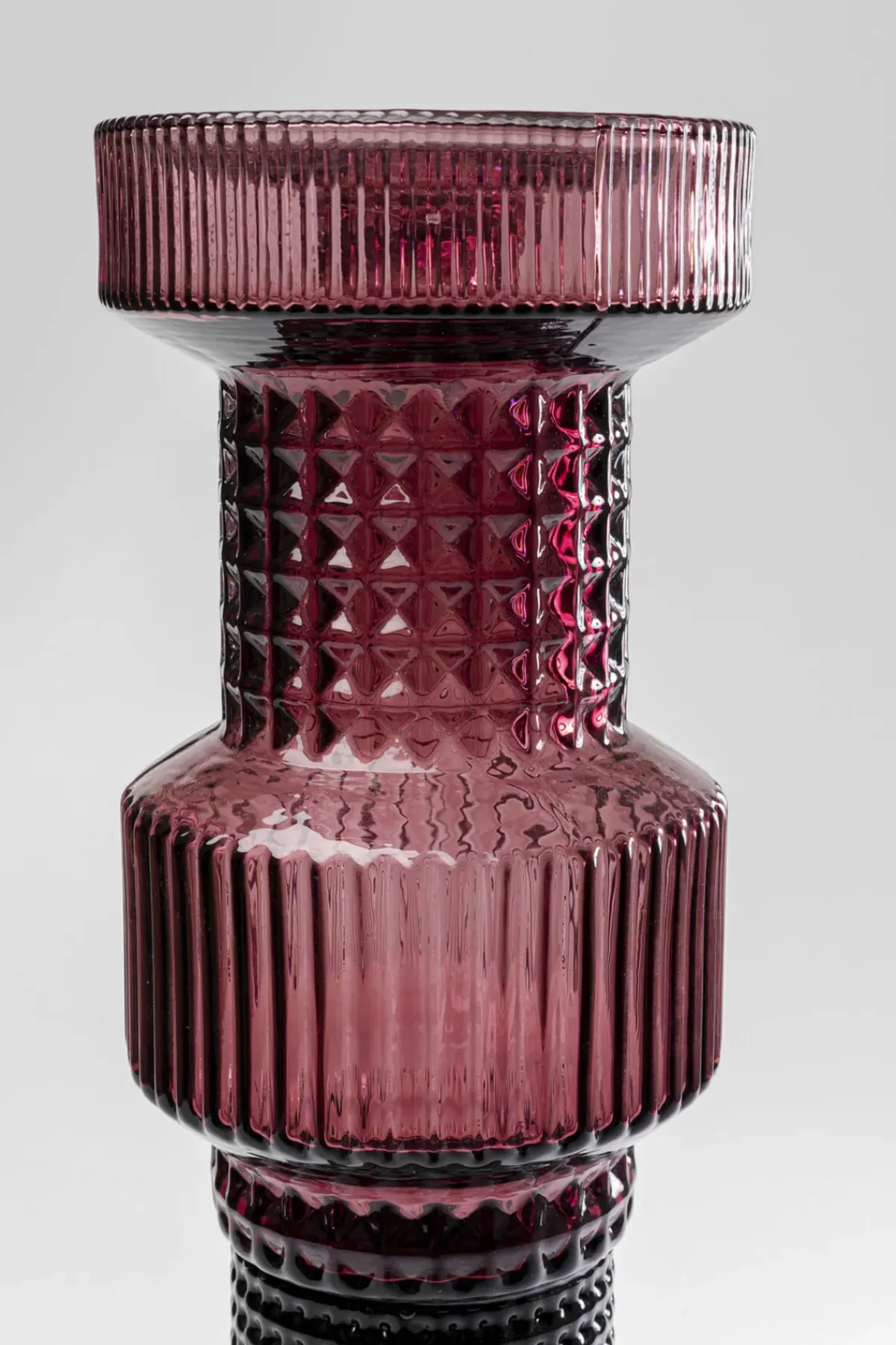 KARE24.se Ljusstake Marvelous Duo - Rosa, Grå, 49cm - KARE Design Clearance