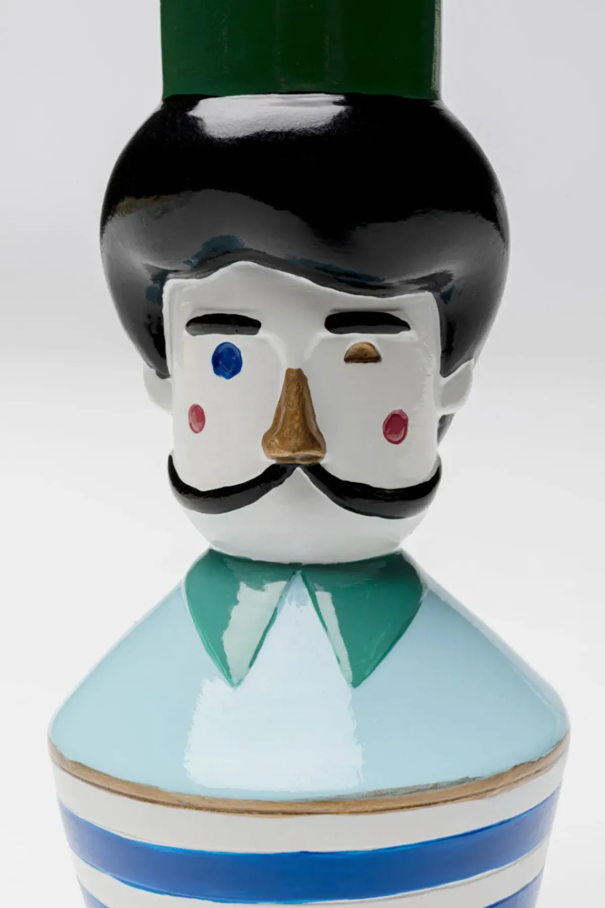 KARE24.se Ljusstake Monsieur Mustache, 16cm - KARE Design New