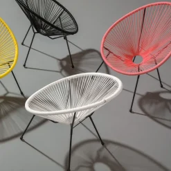 KARE24.se Loungestol Trädgård Acapulco - Cherry - KARE Design Best