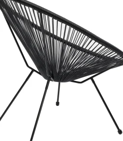KARE24.se Loungestol Trädgård Acapulco - Svart - KARE Design Online