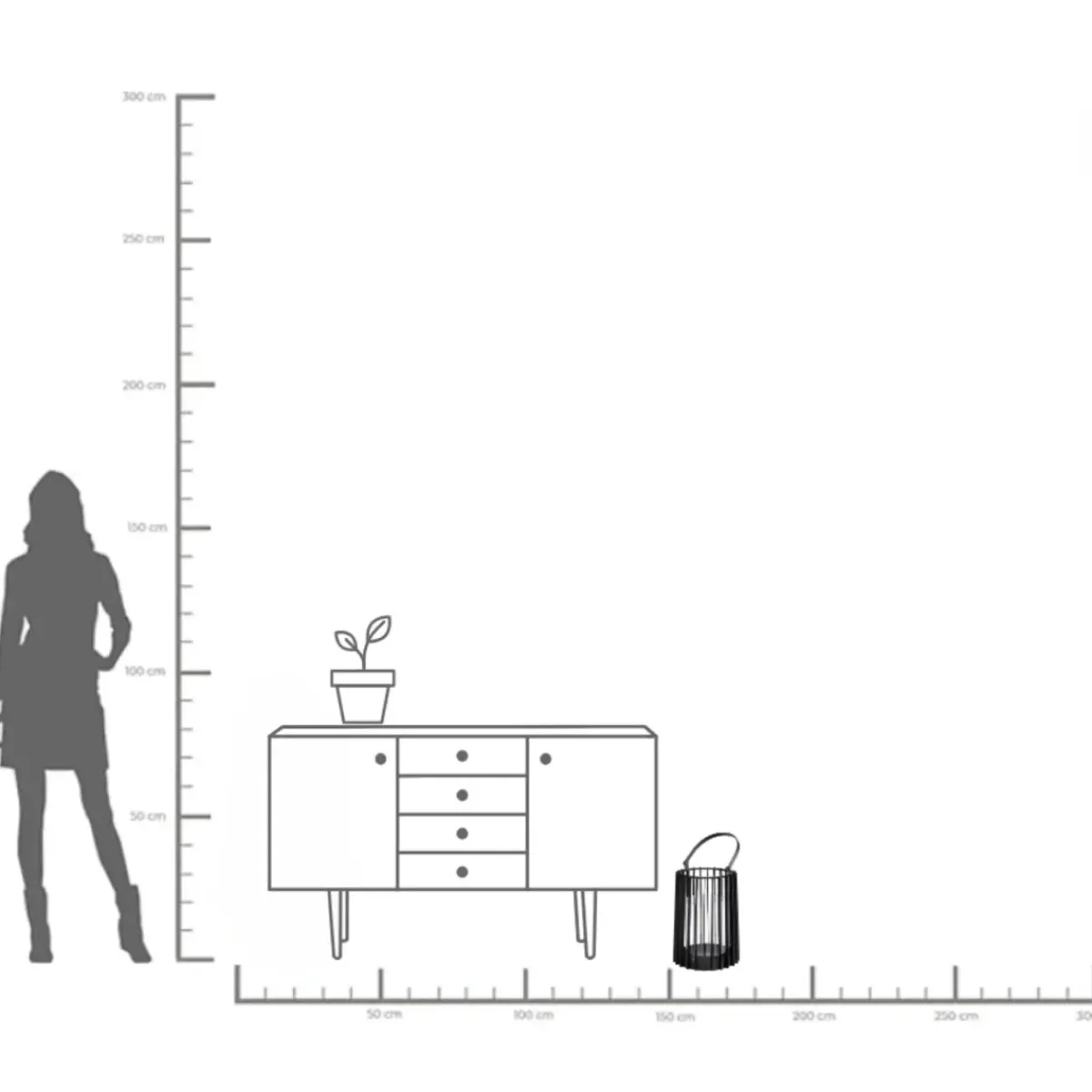 KARE24.se Lykta Corinne, 32cm - KARE Design