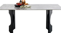 KARE24.se Matbord Bilbao Oho - Grå Keramik/Svart, 180x90cm - KARE Design
