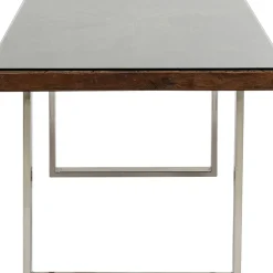 KARE24.se Matbord Conley - Mörkt Trä/Krom, 180x90cm - KARE Design Sale