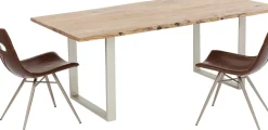 KARE24.se Matbord Harmony - Massivt Trä/Grå, 160x80cm - KARE Design Discount