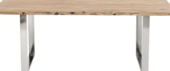 KARE24.se Matbord Harmony - Massivt Trä/Krom, 200x100cm - KARE Design