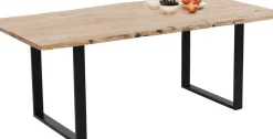 KARE24.se Matbord Harmony - Massivt Trä/Svart, 160x80cm - KARE Design Discount