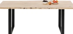 KARE24.se Matbord Harmony - Massivt Trä/Svart, 180x90cm - KARE Design Discount