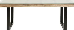 KARE24.se Matbord Kalif - Massivt Trä/Glas, 200x90cm - KARE Design Sale