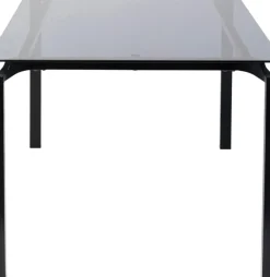 KARE24.se Matbord Lorenco - Svart/Tonat Glas, 180x90cm - KARE Design New