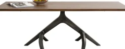 KARE24.se Matbord Roots - Massiv Valnöt/Grå, 220x100cm - KARE Design New