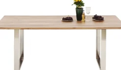 KARE24.se Matbord Symphony - Massivt Trä/Krom, 180x90cm - KARE Design Sale