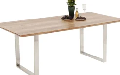 KARE24.se Matbord Symphony - Massivt Trä/Krom, 180x90cm - KARE Design Sale