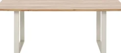 KARE24.se Matbord Symphony - Massivt Trä/Silver, 180x90cm - KARE Design Discount
