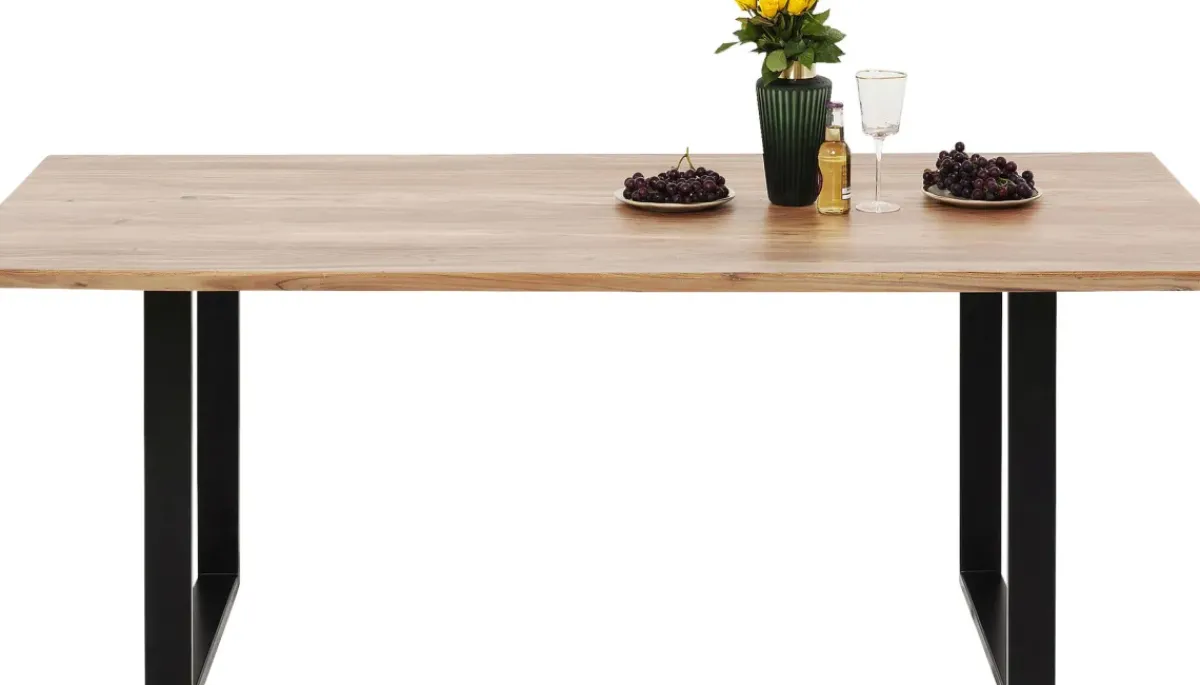 KARE24.se Matbord Symphony - Massivt Trä/Svart, 200x100cm - KARE Design Hot