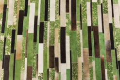 KARE24.se Matta Brick - Grön Patchwork Läder, 170x240cm - KARE Design Outlet
