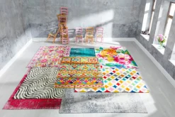 KARE24.se Matta Kelim Pop Grå 170x240cm - KARE Design Outlet