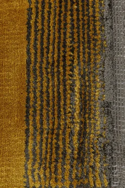 KARE24.se Matta Soleil Gul med Frans, 240x170cm - KARE Design