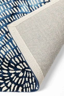 KARE24.se Matta Stamp Blå - 240x170cm - KARE Design Outlet
