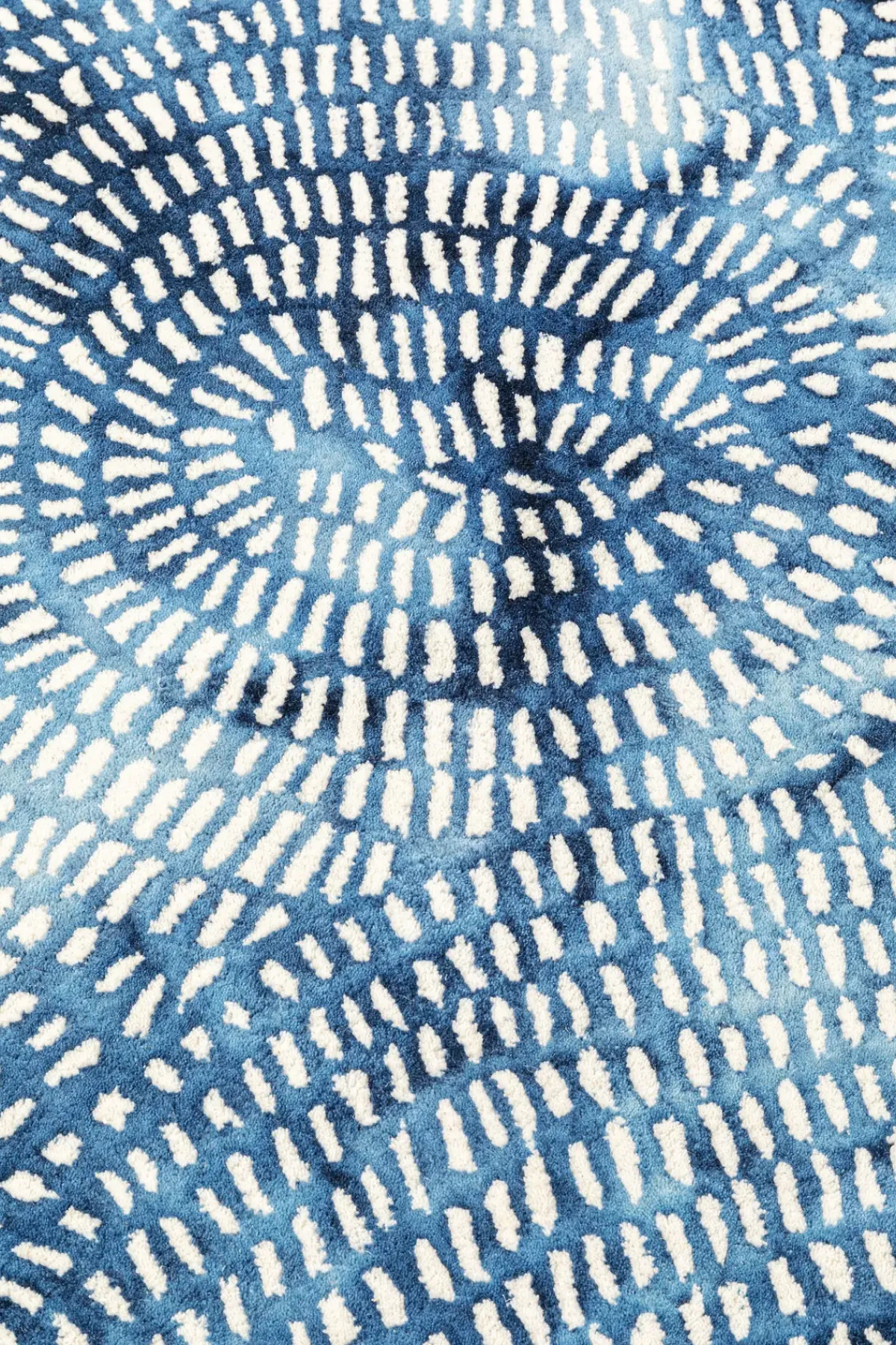 KARE24.se Matta Stamp Blå - 240x170cm - KARE Design Outlet