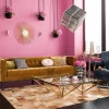 KARE24.se Matta Vegas Läder Guld, 240x170cm - KARE Design Clearance