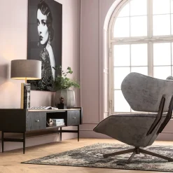 KARE24.se Milano TV-Bänk - Mörkt Trä, 55x200cm - KARE Design Outlet