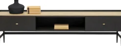 KARE24.se Milano TV-Bänk - Mörkt Trä, 55x200cm - KARE Design Outlet
