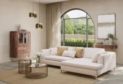 KARE24.se Pall - Fotpall Gianni - Creme - KARE Design Online