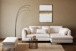 KARE24.se Pall - Fotpall Gianni - Creme - KARE Design Online