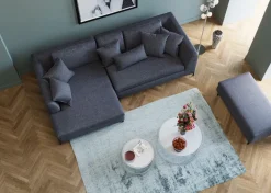 KARE24.se Pall - Fotpall Gianni - Grå - KARE Design Online