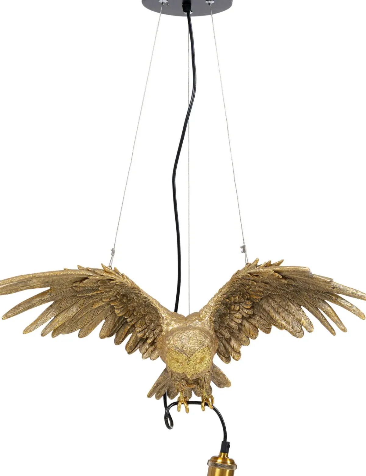 KARE24.se Pendel Animal Owl - Taklampa med Uggla i Guld - KARE Design Discount