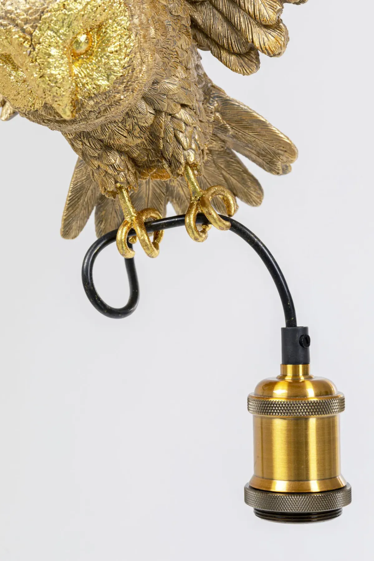 KARE24.se Pendel Animal Owl - Taklampa med Uggla i Guld - KARE Design Discount