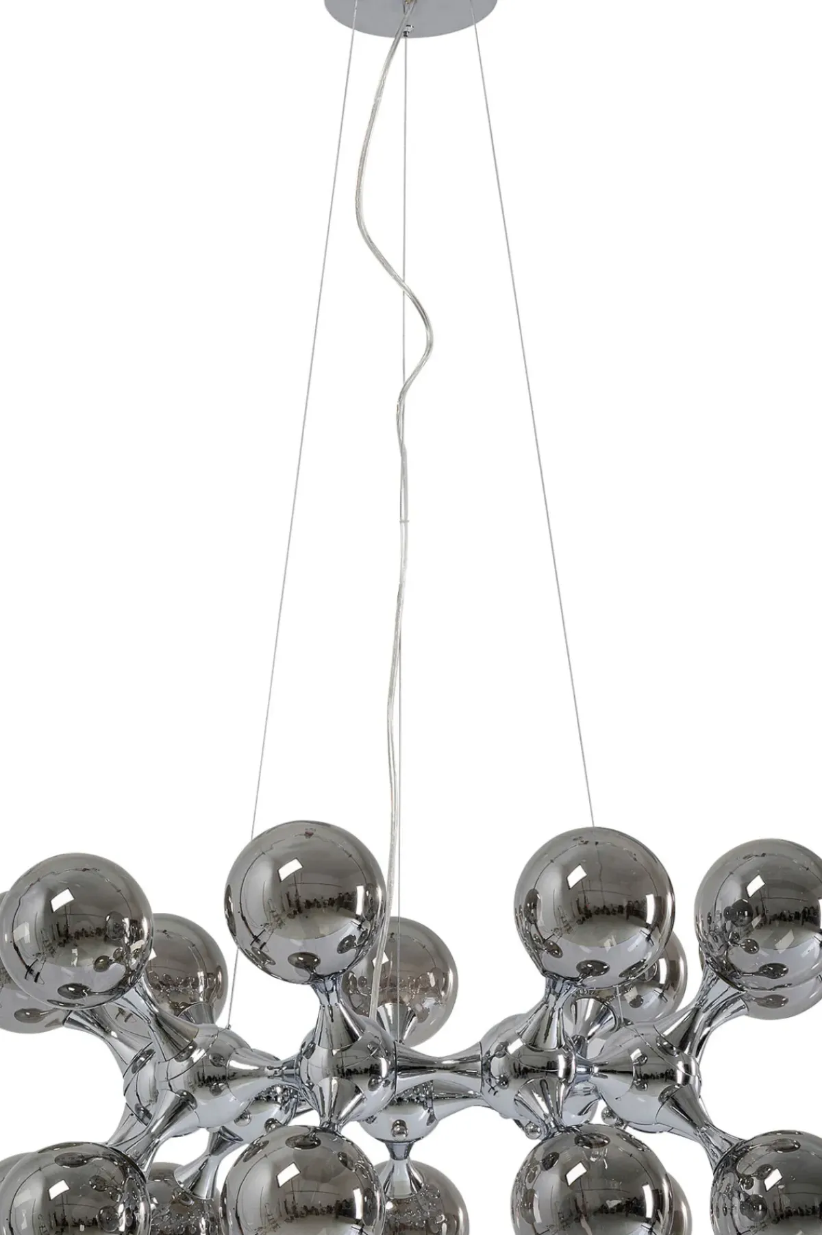 KARE24.se Pendel Atomic - Taklampa Klot silver - KARE Design