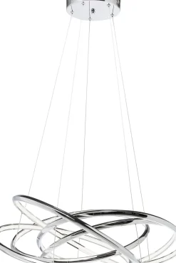 KARE24.se Pendellampa Saturn LED Chrome Big - KARE Design Sale