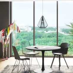 KARE24.se Pendel Modo Wire - Taklampa i Svart Stål, Ø31cm - KARE Design Best